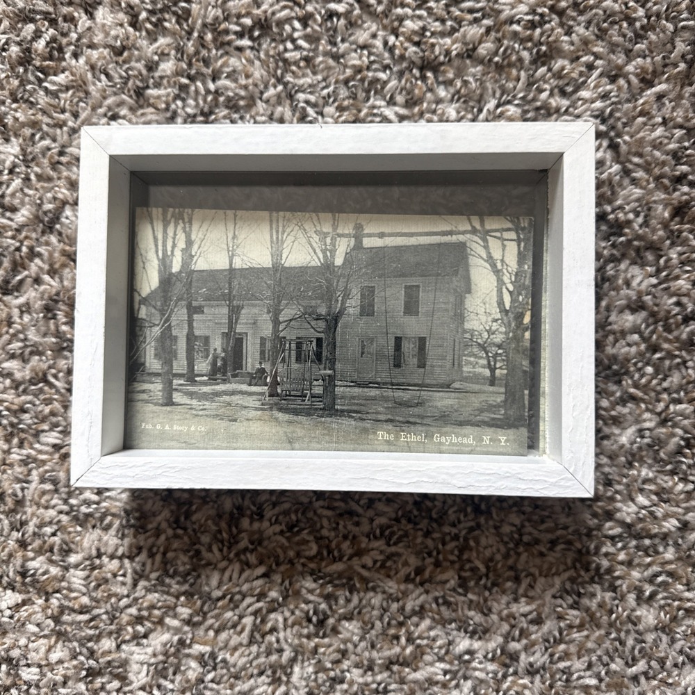 Vintage Post Card The Ethel Hotel in Gayhead, New York 1908